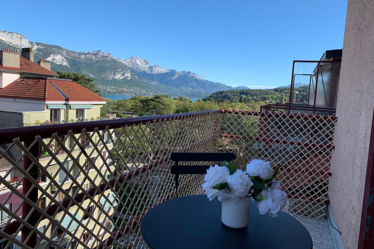 Gatsby Studio - Terrasse Sur Les Toits Annecy Bagian luar foto